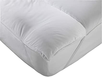 Original Sleep Company Single Anti Allergy Luxury Pure Comfort 200TC Polycotton Percale Cover Mattress Reviver Topper - Department Store Quality