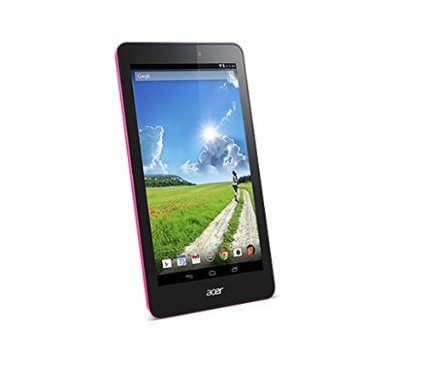 Acer Iconia One 8 Tablet, 8-inch HD, Intel Atom Z3735G, 1GB DDR3L, 16GB Storage, Android KitKat, B1-810-11ZW