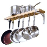 Cooks Standard Wall Mount Pot Rack 36 by 8-Inch
