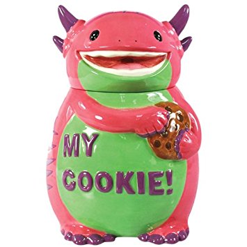Westland Giftware Kookie Jars My Cookie Monster Cookie Jar, 10-1/2-Inch