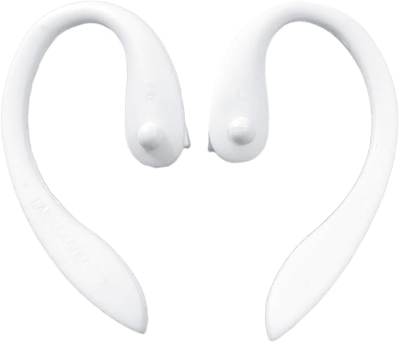 EARBUDi Flex Compatible with Apple AirPods Pro | Slides on and Off Your Apple AirPods Pro | Earhook Bends for Amazing Custom Fit and Hold on Your Ear (White)