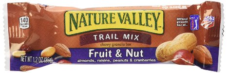 Nature Valley Chewy Trail Mix Fruit and Nut Bars Forty-Eight 12 Ounce bars