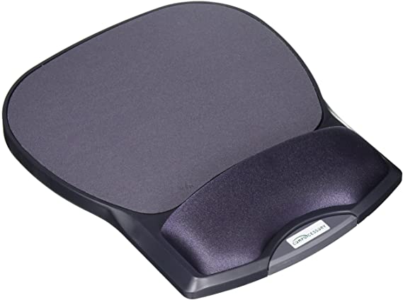 Compucessory Comp Gel Mouse Pad with Wrist Rest - Charcoal
