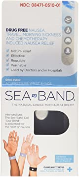 Sea-band Adult Wristband 2 Pairs