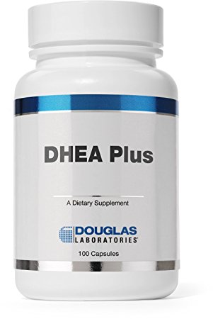 Douglas Laboratories® - DHEA Plus - 25 mg. DHEA Plus Pregnenolone Supports Immunity, Brain, Bones, Metabolism and Lean Body Mass* - 100 Capsules