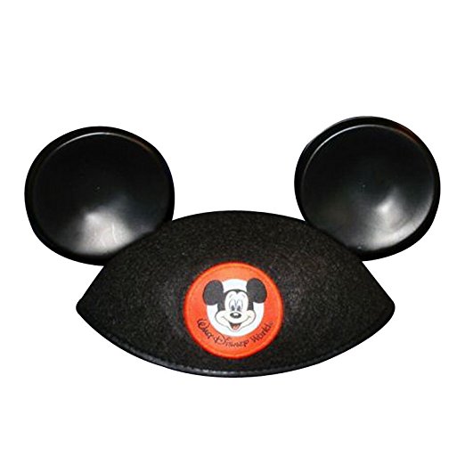 Mickey Mouse Ears Black Hat