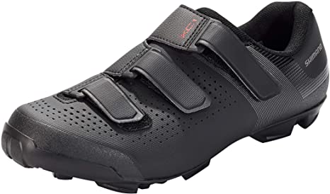 SHIMANO XC1 (XC100) SPD Shoes, Black, Size 38, ESHXC100MGL01S38000