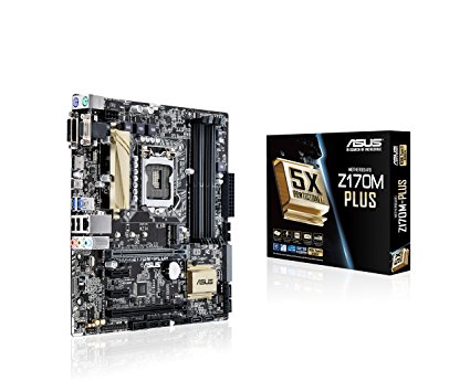 Asus Z170M-PLUS Socket LGA1151 Motherboard