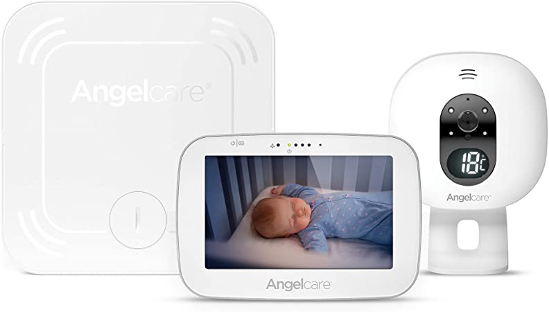 Angelcare Ac527 3-in-1 Sensasure Baby Movement Monitor with Video