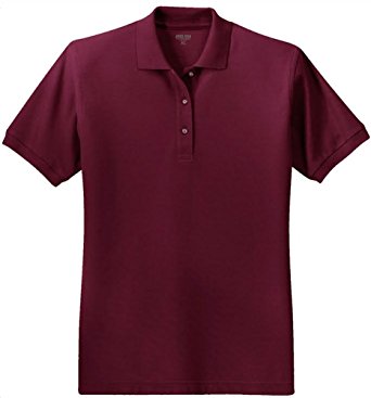 Ladies Short Sleeve Polo Shirts in 36 Colors and Sizes XS - 6XL