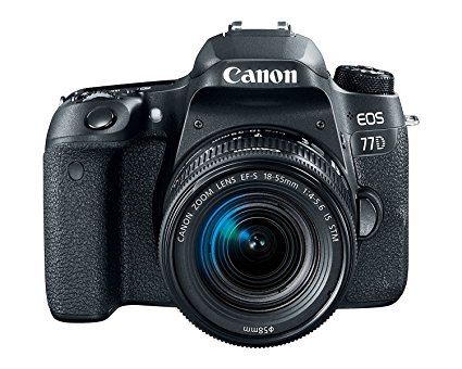 Canon EOS 77D 24.2MP Digital SLR Camera   EF-S 18-55mm 4-5.6 IS STM Lens