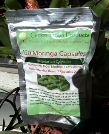 Moringa Ultimate - 120 Vegetarian Capsules - Green Virgin Products