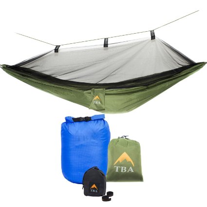 Eclypse II Backpacking Hammock Best Ripstop Nylon - Extra Wide Tree Straps and Ultra Light Waterproof Clothing Dry Bag