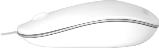 iHome   Wired Mac Mouse - White (IMAC-M100W)