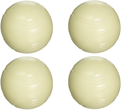 (4 Pack) CHUCK IT! Lightplay Max Glow Balls Large