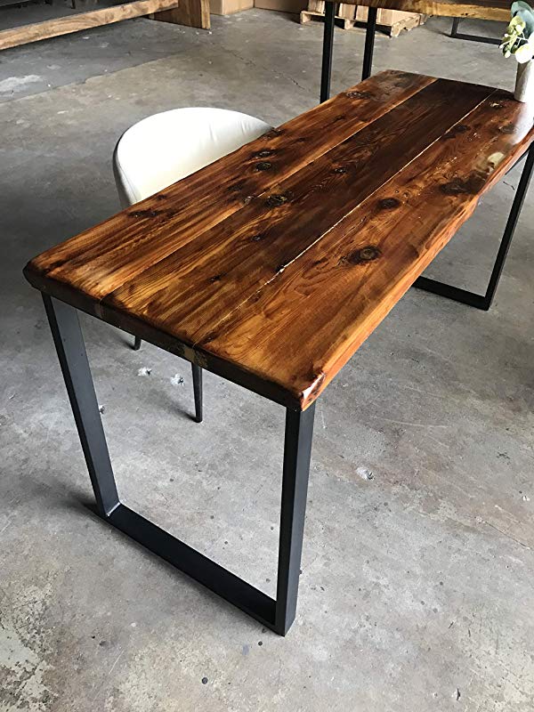 UMBUZÖ Solid Reclaimed Wood Desk (Glossy)