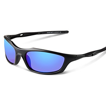 HODGSON Sports Polarized Sunglasses, 100%UV Protection Unbreakable Sports Glasses for Men or Women Cycling, Baseball Riding, Driving, Running, Golf,Outdoor Activities