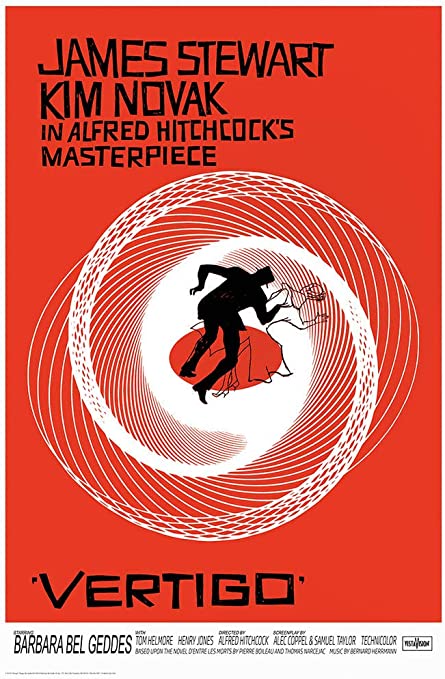 Studio B Alfred Hitchcock's Vertigo Movie Poster 26 x 36in