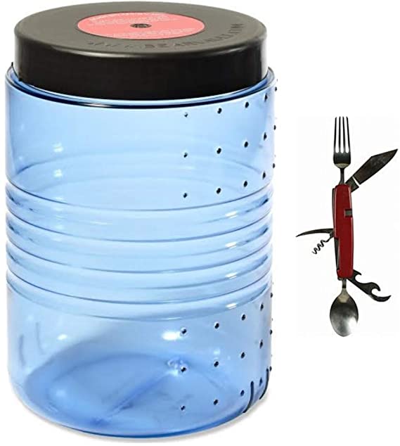 BearVault BV500 Bear Resistant Food Container Plus Chowset Knife