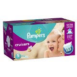 Pampers Cruisers Diapers Economy Plus Pack Size 5 132 Count