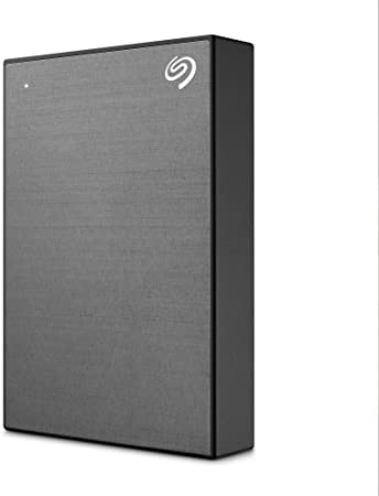 Seagate One Touch, Portable External Hard Drive, 4TB, PC Notebook & Mac USB 3.0, Black, 1 yr MylioCreate, 4 mo Adobe Creative Cloud Photography and Two-yr Rescue Services (STKC4000404)