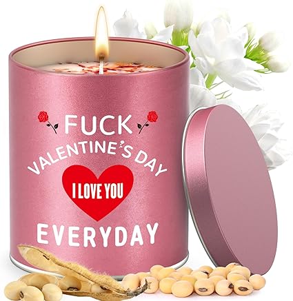 Valentines Day Gift for Her Funny Romantic Naughty Gifts for Her Soy Candles Unique Gifts Ideas for Girlfriend Wife Women from Boyfriend Husband Him Cadeau St Valentin Femme