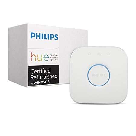 Philips Hue Smart Bridge - 2nd Generation, Latest Model - Compatible with Alexa,