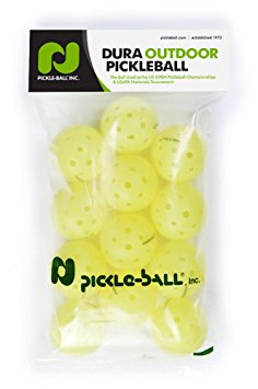 Dura Outdoor Pickleball Balls by Pickleball, Inc. (DuraFast 40)