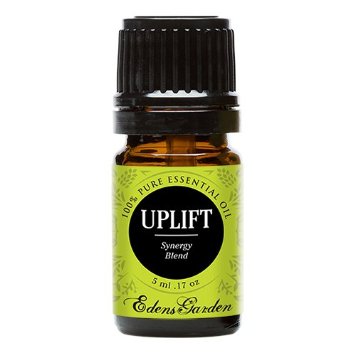 Uplift Synergy Blend 100% Pure Therapeutic Grade Essential Oil by Edens Garden- 5 ml (Bergamot, Lemon, Melissa, Orange, Peppermint, Tangerine and Ylang Ylang)