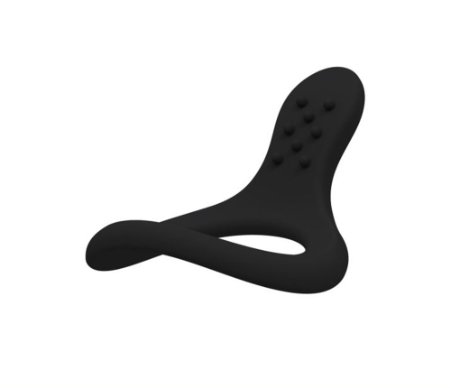 Silicone Vibrating Cockrings Cupider Stimulation Penis Enlarger for Stronger and Harder Erection with Prolonged Pleasure for Men