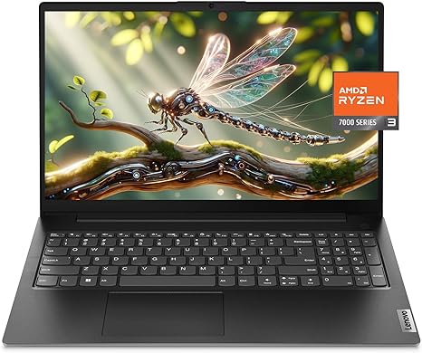 Lenovo Business Laptop, 15.6" FHD Display, AMD Ryzen 3 7320U Processor, Long Battery Life, Military-Grade Durability, RJ-45, USB-C, w/WOWPC Bundle, Windows 11 Pro (16GB RAM | 2TB PCIe SSD)