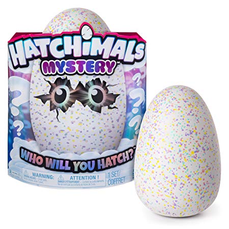 Hatchimals Mystery - Hatch 1 of 4 Fluffy Interactive Mystery Characters from Cloud Cove (Styles May Vary)