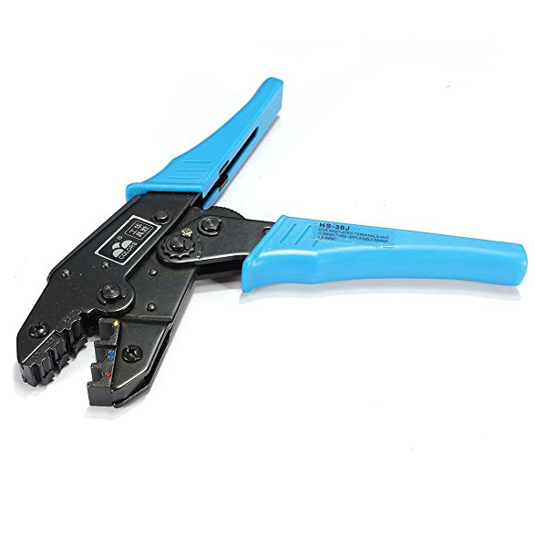 Agile-shop Pliers Insulated Wire Terminals Ratcheting Crimper Tool Double 22-10 AWG