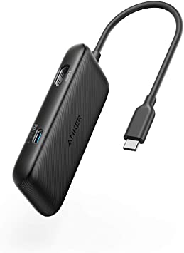 Anker USB C Adapter, Classic 3-in-1 USB-C Hub, with 4K USB C to HDMI, 60W Power Delivery, USB 3.0, for MacBook Pro 2016/2017/2018, Chromebook, XPS, and More