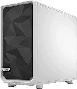 Fractal Design Meshify 2 Lite White TG Clear Middle Tower PC Case FD-C-MEL2A-04 CS8195