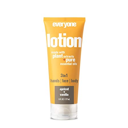 Everyone 3-in-1 Lotion, Apricot and Vanilla, 6 Count