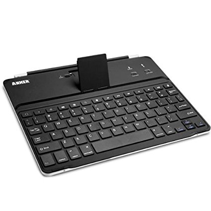 Anker® Bluetooth Ultra-Slim Aluminum Keyboard Cover with Stand for iPad 4 / 3 / 2 (Black)