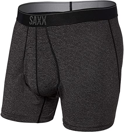 SAXX Men's Underwear - Active Boxer Briefs with Built-In Pouch Support – Semi-Compression Sport Men's Underwear