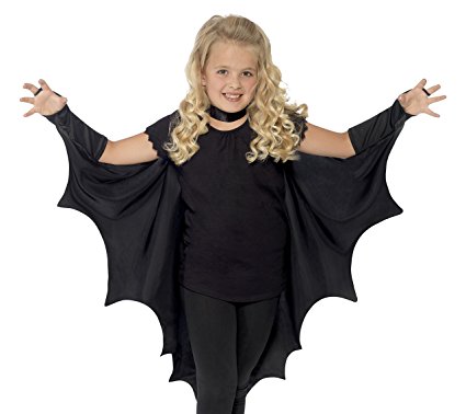 Vampire Bat Wings With High Collar Costume for Kids