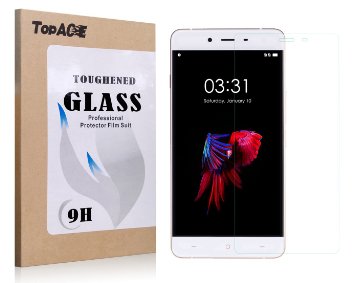 TopAce Premium Quality Tempered Glass 0.3mm Screen Protector for OnePlus X (1 Pack)