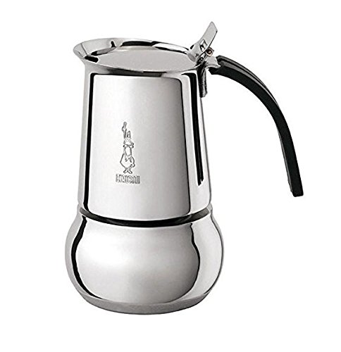 Bialetti: Kitty Nera 4 Cup Espresso Coffee Maker in Stainless Steel