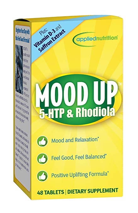 Applied Nutrition Mood Up 5 HTP and Rhodiola, 48 Count