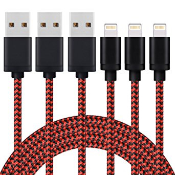 Sundix iPhone Cable 3Pack 10FT Lightning Cable 8Pin Charging Cord Compatible with iPhone iPad