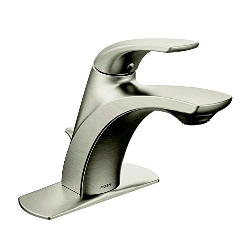 Moen Zarina 1-Handle Lavatory Faucet in Spot Resist Brushed Nickel L84533SRN