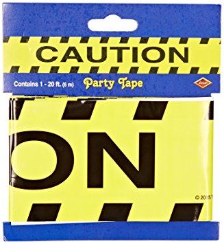 Caution Party Tape Party Accessory (1 count) (1/Pkg)
