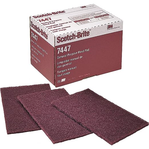 3M Scotch-Brite General Purpose Hand Pad 7447 Pro - 20 Count