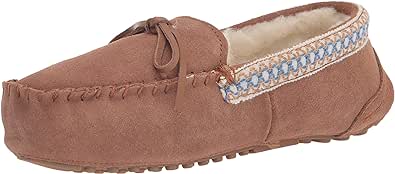 MUK LUKS Women's Dawn Suede Scuff Slipper