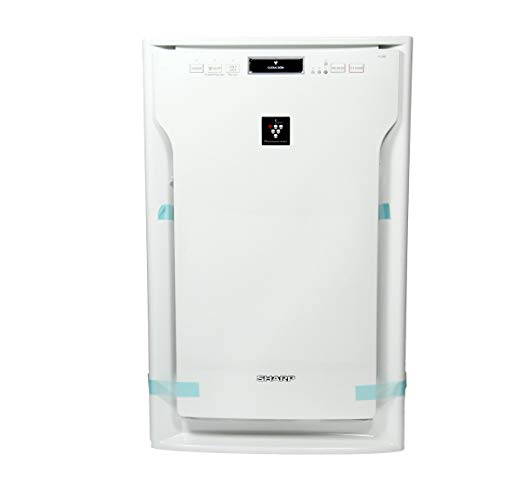 Sharp Air Purifier Fu-A80E-Wwith Hepa Filter & Active Plasma Cluster For Upto 600 Sqft