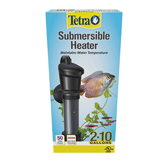 Tetra 26447 Submersible Aquarium Heater, 50-Watt