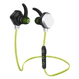 Bluetooth HeadphonesMARSEE Wireless Earphones Sport Earbuds Headsets Bluetooth 41 Build-in Mic aptX CVC 60 Noise-Cancelling for Any Bluetooth Enabled Device